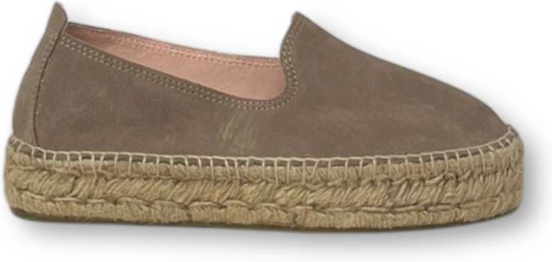 Manebí Lage Espadrilles Brown Dames