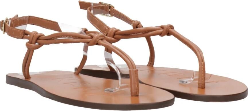 Manebí Leather Knot Thong Sandalen - Foto 4