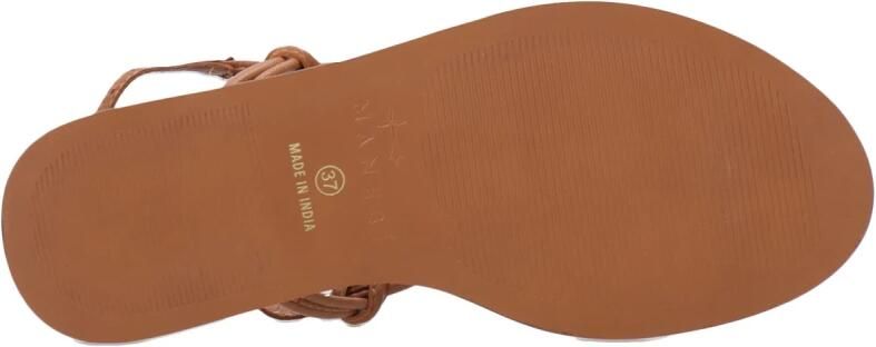 Manebí Leather Knot Thong Sandalen - Foto 5