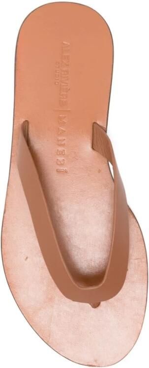 ebí Leren teenslippers - Foto 2