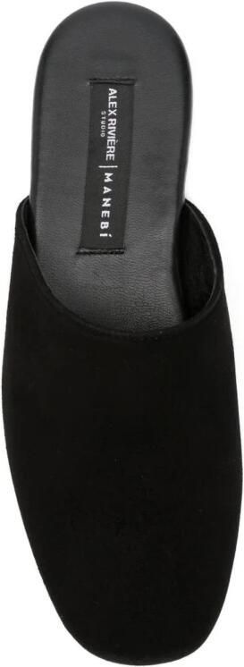 Manebí Mules met suède puntige neus - Foto 2
