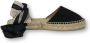 Manebí Platte Espadrilles Valenciana Schoenen Black Dames - Thumbnail 1