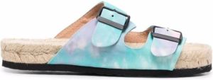 Manebí Sandalen Blauw Dames
