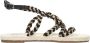 Manebí Flat Sandals Beige Dames - Thumbnail 1