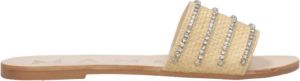 Manebí Sliders Beige Dames