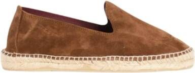 ebí Suède Espadrilles met Handgemaakte Jute Zool