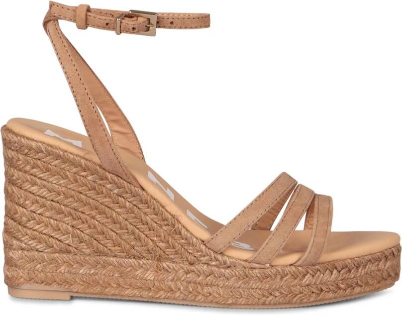 ebí Suede Espadrilles met Verstelbare Enkelband