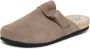 Manebí Premium Suede Sandalen in Coco Brown Beige Dames - Thumbnail 5