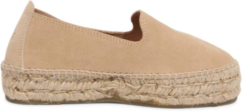 Manebi Espadrilles double sole espadrilles in beige