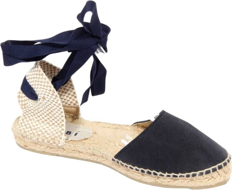 ebí Valencian Suède Sandal Donkerblauw