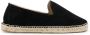 ebí Zwarte Suède Espadrilles Instap Schoenen - Thumbnail 1