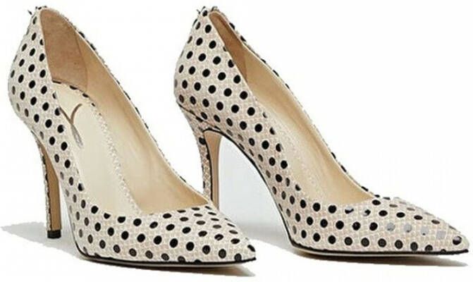 Manila Grace Elegante Decollete Schoenen voor Vrouwen White Dames