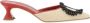 Manolo Blahnik Elegante kralen Raffia Pumps Multicolor Dames - Thumbnail 1