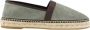 olo Blahnik Groene Kalver Suede Espadrilles - Thumbnail 1