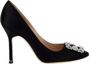 Manolo Blahnik Hangisi Pompen Zwart Dames