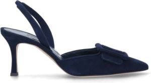 Manolo Blahnik High Heel Sandals Blauw Dames