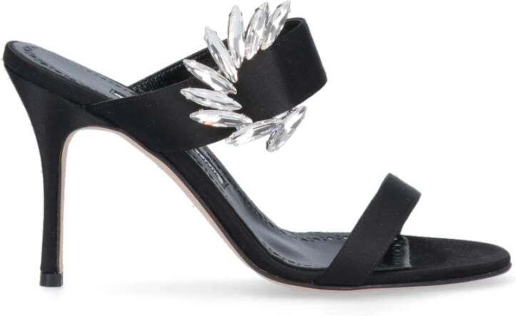 Manolo Blahnik Sandalen "Chivela" Sandals in zwart