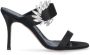 Manolo Blahnik Sandalen "Chivela" Sandals in zwart - Thumbnail 1