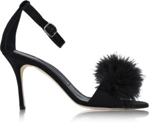 Manolo Blahnik Hoge hiel sandalen Zwart Dames