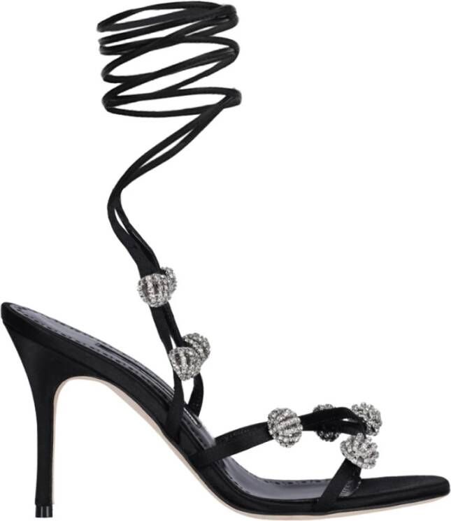 Manolo Blahnik Sandalen "Elsaka" Sandals in zwart