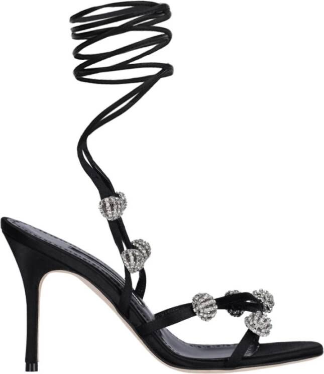 Manolo Blahnik Hoge hiel sandalen Zwart Dames