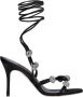 Manolo Blahnik Sandalen "Elsaka" Sandals in zwart - Thumbnail 1
