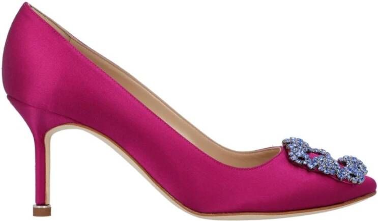 olo Blahnik Kristallen Gesp A del Teen Pumps