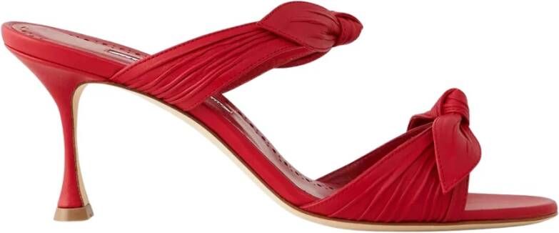 olo Blahnik Lollo Stiletto Sandalen