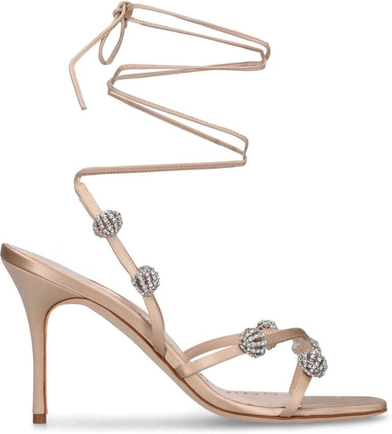 olo Blahnik Elegante sandaal met hoge hak