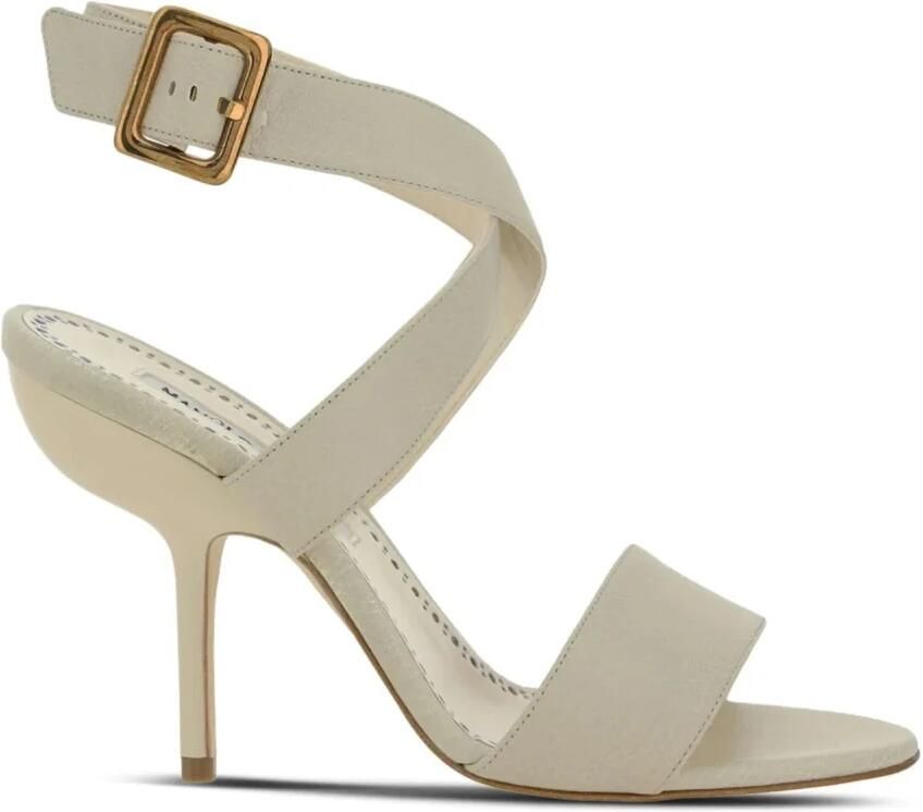 olo Blahnik Helua 105 Leren Sandalen