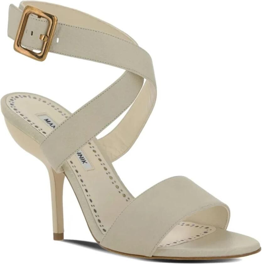 olo Blahnik Helua 105 leren sandalen - Foto 2