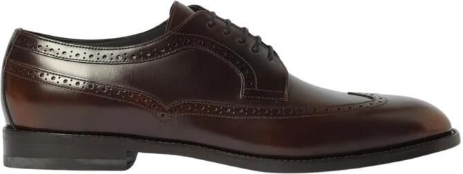 olo Blahnik Leren Veterschoen