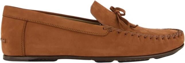 olo Blahnik Suède Mocassins met Strik