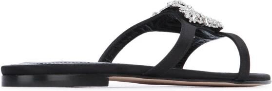 olo Blahnik Trinamu Flat Sandal - Foto 2