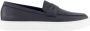 olo Blahnik Marine Leren Instaploafers - Thumbnail 1