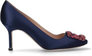 Manolo Blahnik Pompen Blauw Dames
