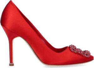 Manolo Blahnik Pompen Rood Dames