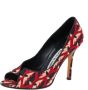 Manolo Blahnik Pre-owned Fabric heels Multicolor Dames - Thumbnail 1