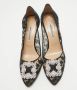 Manolo Blahnik Pre-owned Lace heels Black Dames - Thumbnail 1