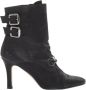 Manolo Blahnik Pre-owned Leather boots Black Dames - Thumbnail 1