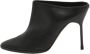 Manolo Blahnik Pre-owned Leather heels Black Dames - Thumbnail 1
