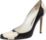 Manolo Blahnik Pre-owned Leather heels Black Dames - Thumbnail 1