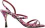 Manolo Blahnik Pre-owned Leather sandals Pink Dames - Thumbnail 1