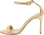 Manolo Blahnik Pre-owned Leather sandals Yellow Dames - Thumbnail 1