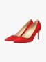 Manolo Blahnik Pre-owned Suede heels Red Dames - Thumbnail 1
