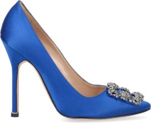 Manolo Blahnik Pumps Blauw Dames