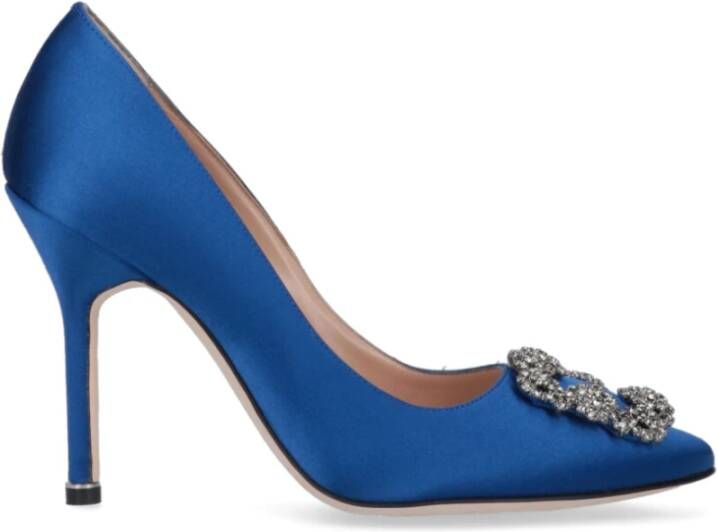 Manolo Blahnik Pumps Blue Dames