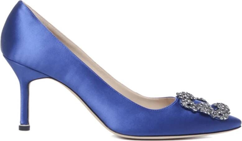 Manolo Blahnik Pumps Blue Dames