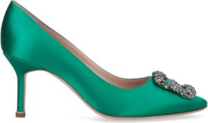 Manolo Blahnik Pumps Groen Dames