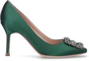 Manolo Blahnik Pumps Groen Dames